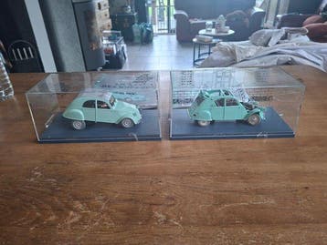 collection Hachette 1/24 - Voiture miniature (2) - La 2 cv