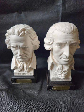 Goebel - Gerard Bochmann - Statue, Beethoven&Haydn - 21 cm -