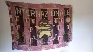 Vlag - INTERNAZIONALE; CAMPIONE DEUROPA CAMPIONE DEL MONDO, Verzamelen, Nieuw