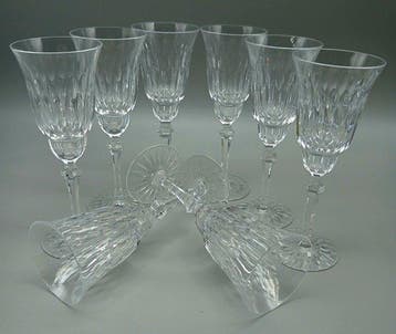 Drinkservies (8) - Kristal - Belle Époque-fluit