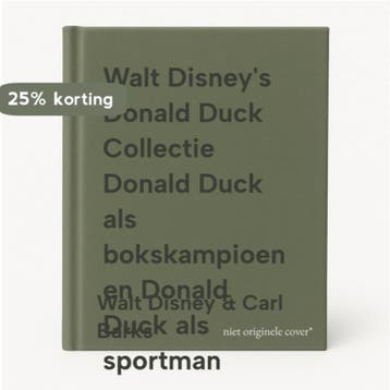 Walt Disneys Donald Duck Collectie Donald Duck als, Boeken, Verzenden, Zo goed als nieuw, Walt Disney & Carl Barks
