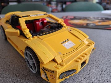 Lego Set - 8143 - Racers - Ferrari F430 Challenge (rood EN