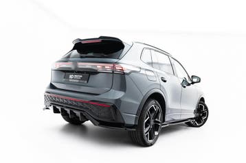 Rear Splitter with vertical bars voor VW Tiguan MK3  R-line, Autos : Divers, Tuning & Styling, Ophalen of Verzenden