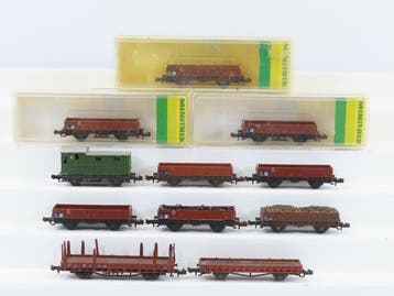 Minitrix N - 51 3251 00/51 3254 30/51 3165 00 - Wagon de