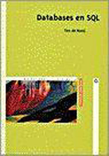Databases en SQL / Startblokken informatica 9789026728433, Verzenden, Gelezen, T. de Rooij