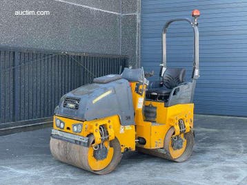 Asfaltwals Bomag BW 100 ADM 5 2016, Ophalen