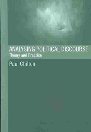 Analysing Political Discourse 9780415314725 Paul Chilton, Verzenden, Zo goed als nieuw, Paul Chilton