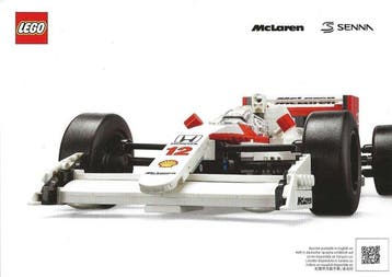 Lego Set - 10330 - Icons - McLaren MP4/4 & Ayrton Senna, Nieuw