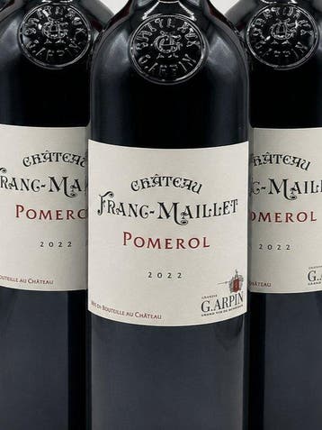 2022 Chateau Franc-Maillet - Pomerol - 6 Bouteilles (0,75 L)