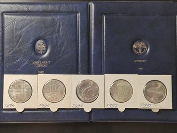 Nederland. Beatrix. Gulden 1982/1995, Incl. Silver