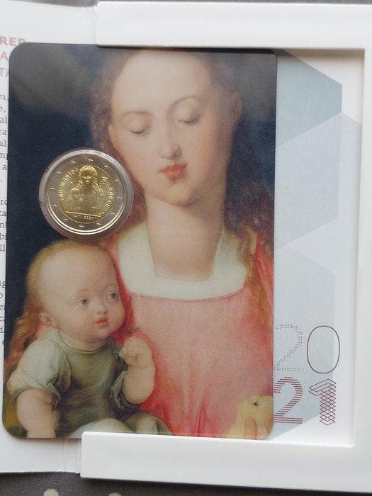 San Marino. 2 Euro 2021 Albrecht Dürer (Zonder, Timbres & Monnaies, Monnaies | Europe | Monnaies non-euro