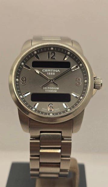 Certina - DS Podium Titanium Ana-Digi - Sans prix de réserve