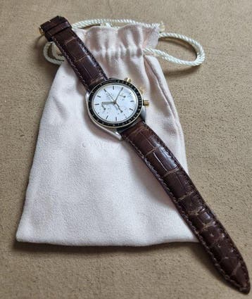 Omega - Speedmaster Reduced 175.0032 Steel And Gold 39 Mm