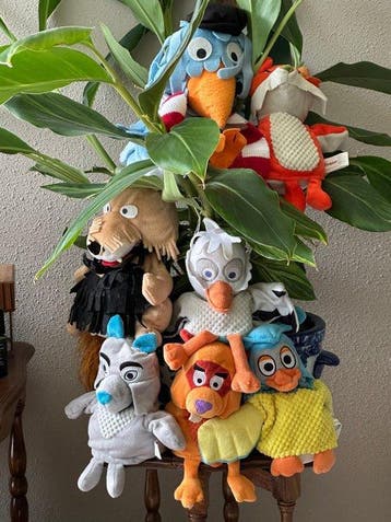 De Fabeltjeskrant - Figuur - De Fabeltjeskrant Handpuppets