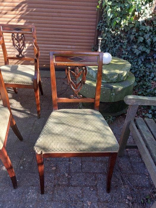Chaise - Acajou - H : 100 cm, Antiquités & Art, Antiquités | Autres Antiquités