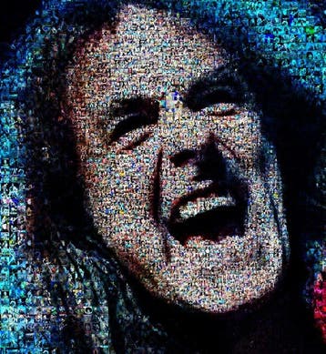 David Law - Crypto Steve Harris II - Iron maiden - Format XL