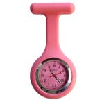 Fako - Verpleegstershorloge - Siliconen Deluxe - Zalmroze, Verzenden