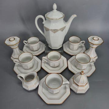 Gallo Leonardo 3001 Porzellan Teeservice – Edles Set mit