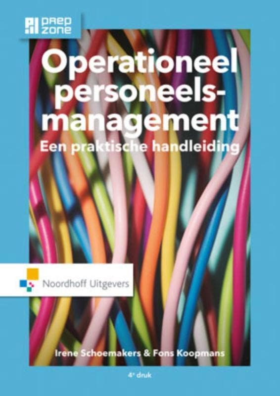 Operationeel personeelsmanagement 9789001868734, Boeken, Studieboeken en Cursussen, Gelezen, Verzenden