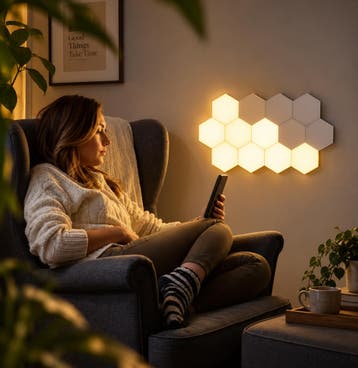TM Hexagon touch wandverlichting - binnenverlichting -, Verzenden, Nieuw