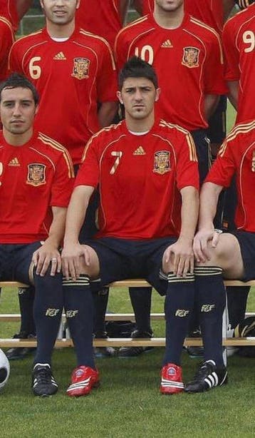 Spain - David Villa - 2008 - Voetbalschoen, Nieuw