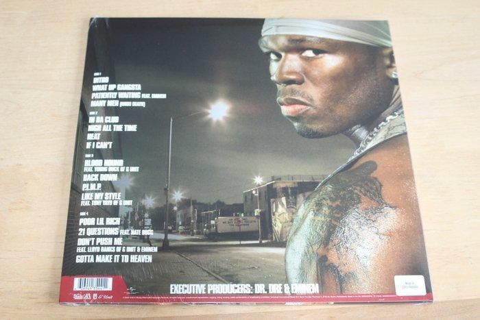 50 Cent - Get Rich Or Die Tryin - 2 x LP Album, CD & DVD, Vinyles Singles