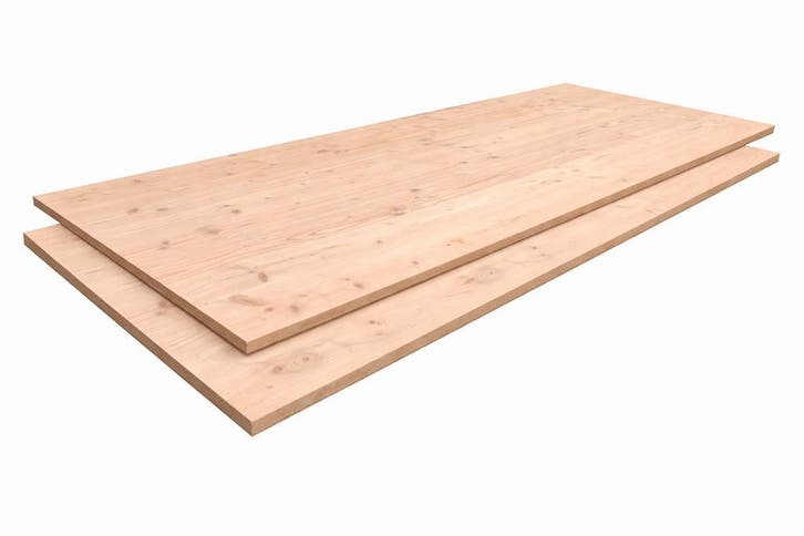 Douglas Panelen | Platen | Geschaafd | 19mm | 247x97cm, Doe-het-zelf en Bouw, Platen en Panelen, Nieuw, Minder dan 20 mm, Hout