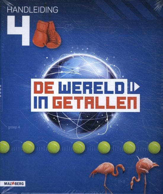 De wereld in getallen Groep 4 Handleiding 9789402040340, Livres, Livres scolaires, Envoi
