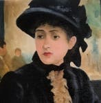 Franse school (XX) - Suiveur Édouard Manet, Antiquités & Art, Art | Peinture | Classique