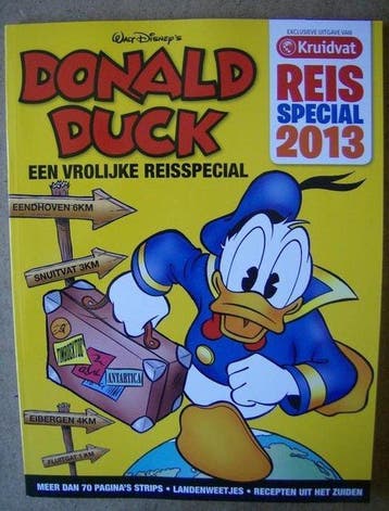 Donald Duck een vrolijk reisspecial 2013 van Kruidvat, Verzenden