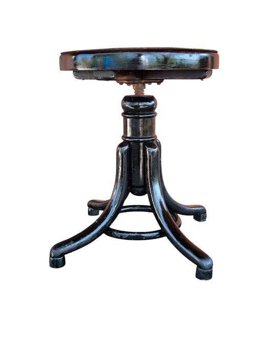 Kruk - Hout, Metaal - Thonet, Antiek en Kunst, Kunst | Designobjecten