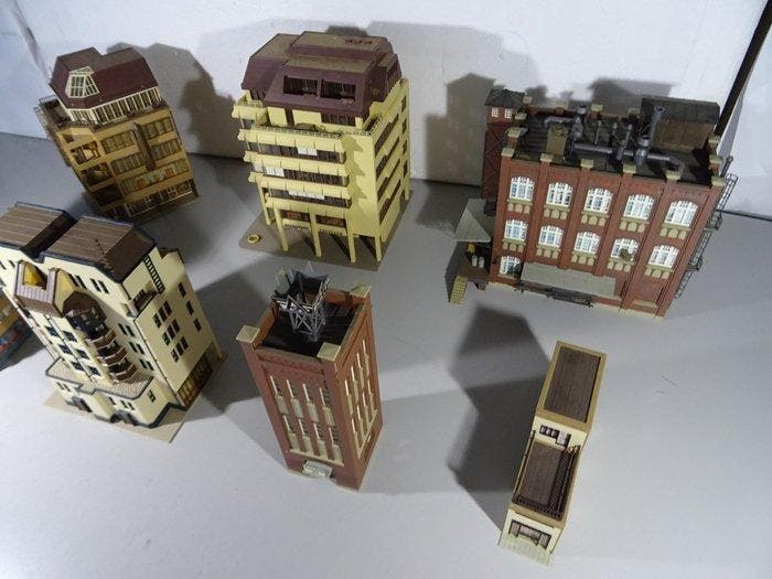 Kibri, Vollmer H0 - Modeltreinlandschap (7) - 7-delige, Hobby en Vrije tijd, Modeltreinen | H0