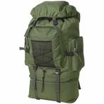 vidaXL Rugzak legerstijl XXL 100 L groen, Verzenden