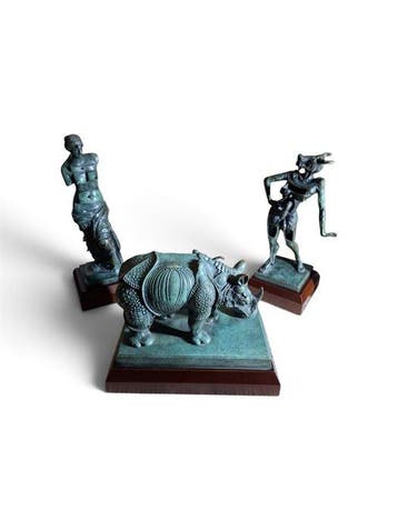 Salvador Dali (1904-1989) - Beeld, Minotaure, Rhinoceros and, Antiek en Kunst