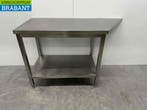 RVS Werktafel Tafel 140/100 x 60 x 90 cm Horeca, Ophalen of Verzenden, Nieuw in verpakking