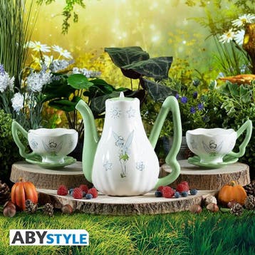 Peter Pan Tinkerbell Theepot met Kopjes, Verzamelen, Ophalen of Verzenden, Nieuw