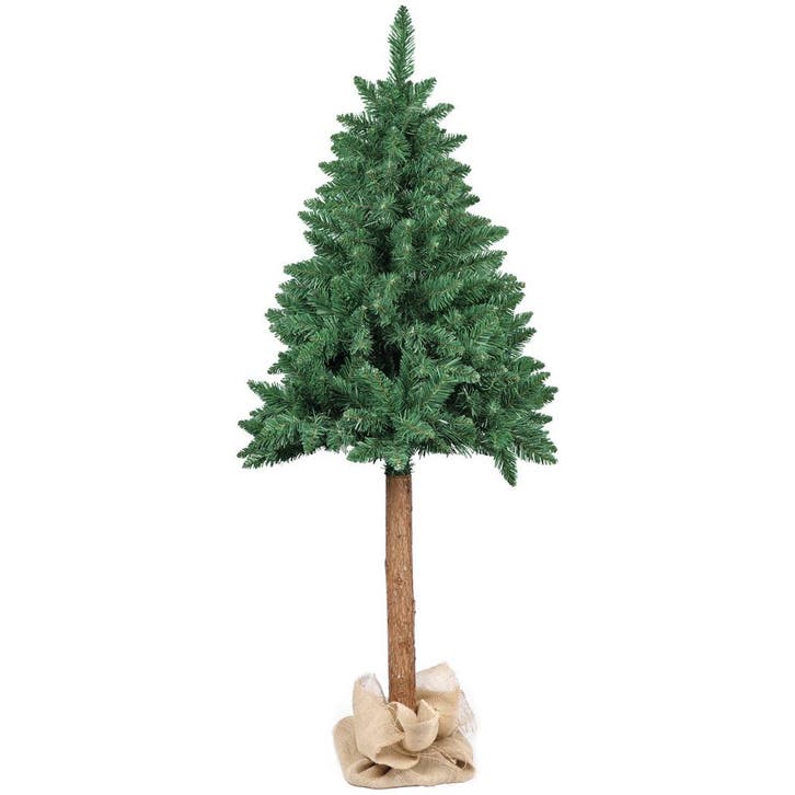 Kunstkerstboom 160cm | Houten stam | Nieuw | Scherpe Prijs, Diversen, Kerst, Nieuw, Ophalen of Verzenden