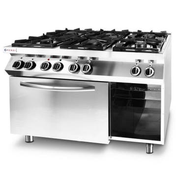 Fornuis + Heteluchtoven | KitchenLine | Gas/Elektrisch | 6, Verzenden, Nieuw in verpakking