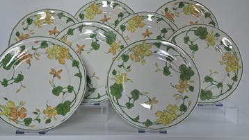 Villeroy & Boch - Assiette de petit-déjeuner (8) - Geranium