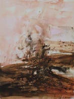 Zao Wou-Ki (1921-2013) - Le Brasier