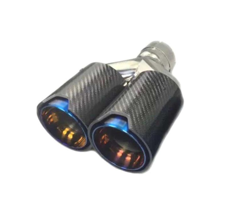 EMBOUT DÉCHAPPEMENT GAUCHE BMW LOOK M PERFORMANCE BLEUE CAR, Autos : Pièces & Accessoires, Systèmes d'échappement, Envoi