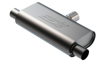 Borla T- Flow Universal Muffler - 2.5in Single Inlet/2.5in, Ophalen of Verzenden, Nieuw