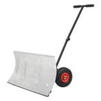 vidaXL Sneeuwploeg handbediend met wielen 100x44 cm, Verzenden, Nieuw