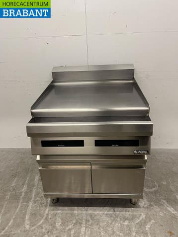 RVS Zernike Flashgrill Bakplaat Glad 2 zones 80 cm 400V, Ophalen of Verzenden, Nieuw in verpakking