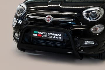 Pushbar | geschikt voor Fiat | 500X 15- 5d suv. | RVS zwart, Verzenden