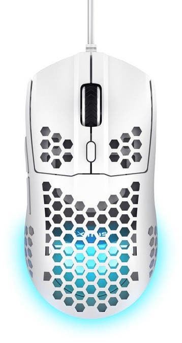 SHOWMODEL Trust GXT929W Helox - Gaming Muis - Ultra licht..., Computers en Software, Verzenden, Nieuw
