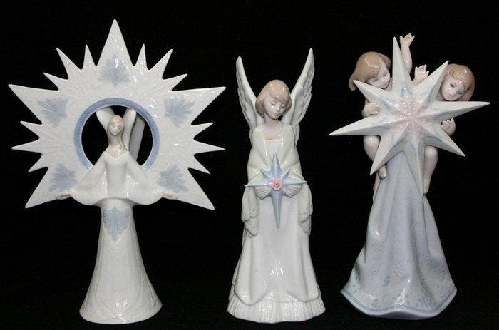 Lladró - Beeldje - The Angel of Light, A Celestial, Antiquités & Art, Antiquités | Verre & Cristal