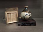 Vaas - Keramiek - Japan - Houtgestookte handgemaakte vazen, Antiek en Kunst
