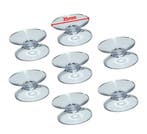 Set van 60 pvc zuignapjes (35 mm), dubbelzijdig, Verzenden
