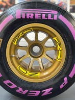 Wiel compleet met band - Formule 1 - Pirelli - O.Z, Nieuw